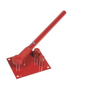 PIASTRA PIEGAFERRO CON LEVA