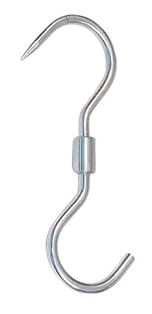 GANCI MACELLAIO SNODATI INOX